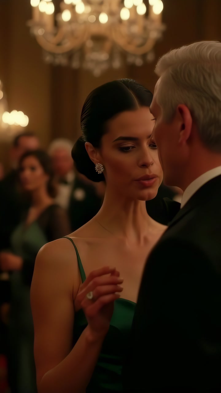 The confrontation at the gala